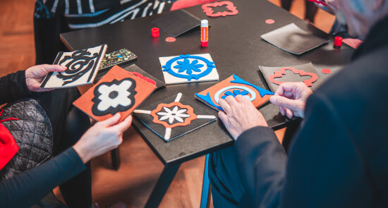 Smyslová historie Arnoldovy vily pro návštěvníky se zrakovým postižením